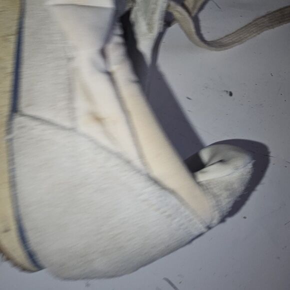 Vtg 1980's Korean VINTAGE RED White Athletic Shoes Size 10 - Picture 15 of 16